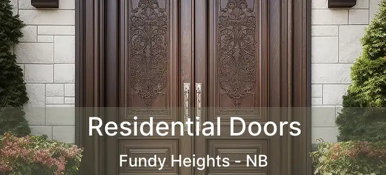  Residential Doors Fundy Heights - NB
