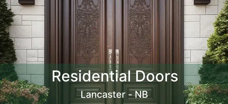  Residential Doors Lancaster - NB