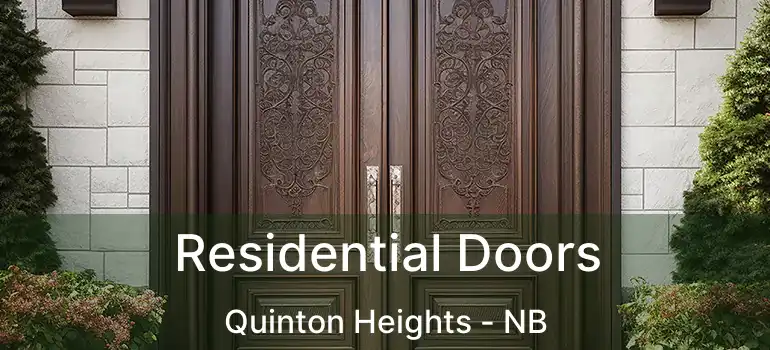  Residential Doors Quinton Heights - NB