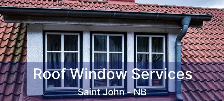 Roof Window Services Saint John - NB