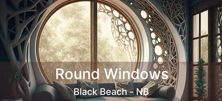  Round Windows Black Beach - NB