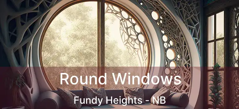  Round Windows Fundy Heights - NB