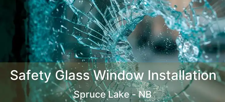  Safety Glass Window Installation Spruce Lake - NB