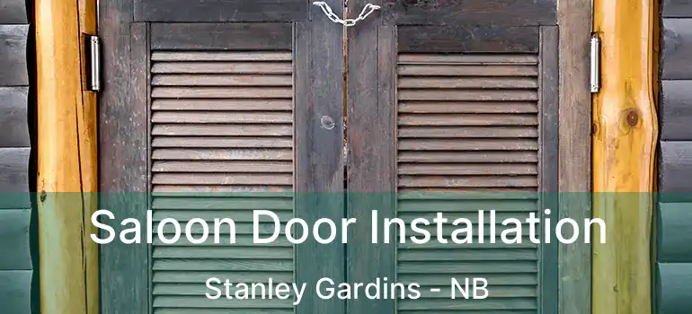  Saloon Door Installation Stanley Gardins - NB