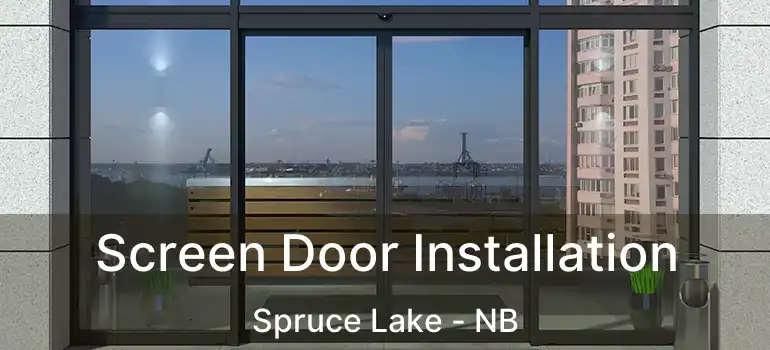  Screen Door Installation Spruce Lake - NB