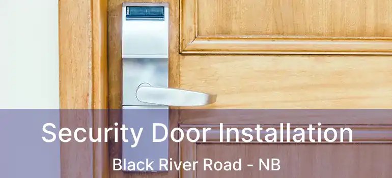  Security Door Installation Black River Road - NB