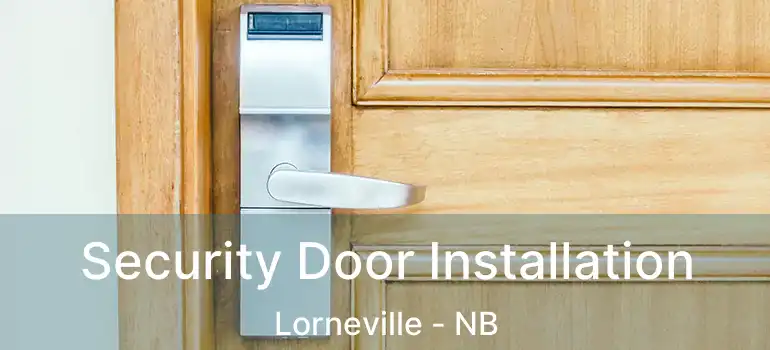  Security Door Installation Lorneville - NB