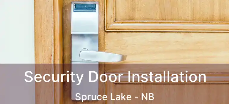  Security Door Installation Spruce Lake - NB