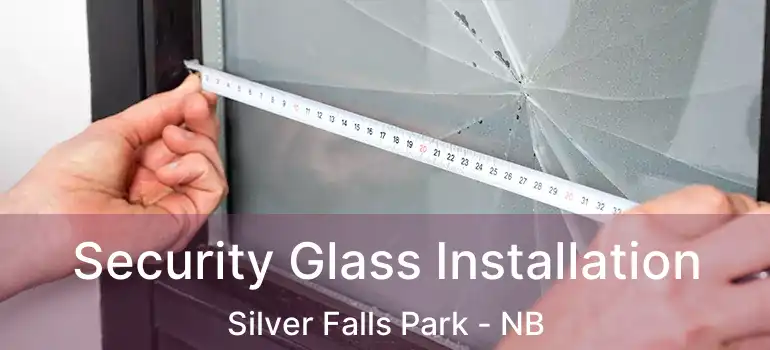  Security Glass Installation Silver Falls Park - NB