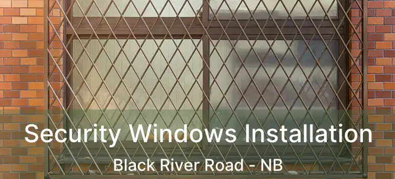  Security Windows Installation Black River Road - NB