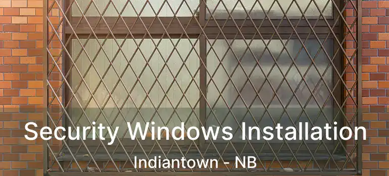 Security Windows Installation Indiantown - NB
