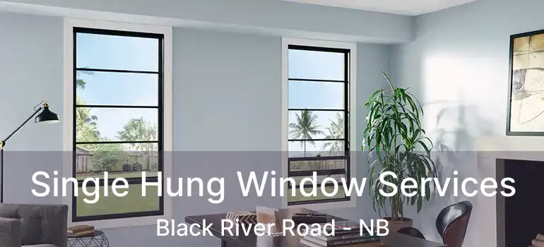  Single Hung Window Services Black River Road - NB