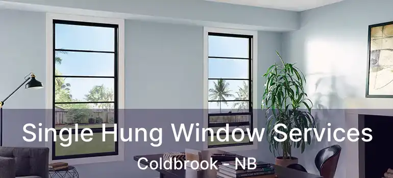  Single Hung Window Services Coldbrook - NB