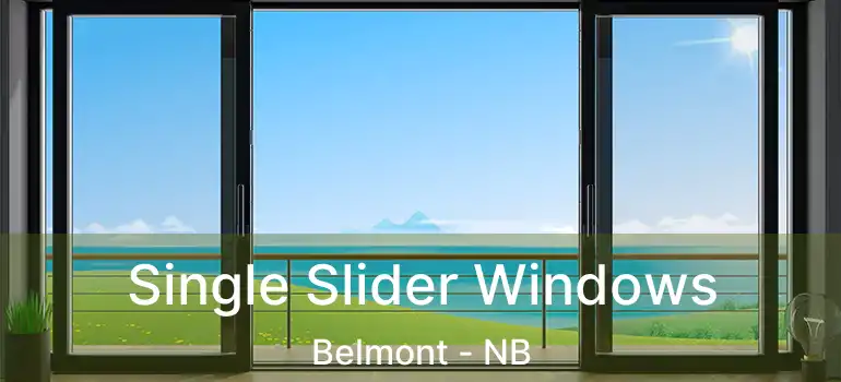  Single Slider Windows Belmont - NB