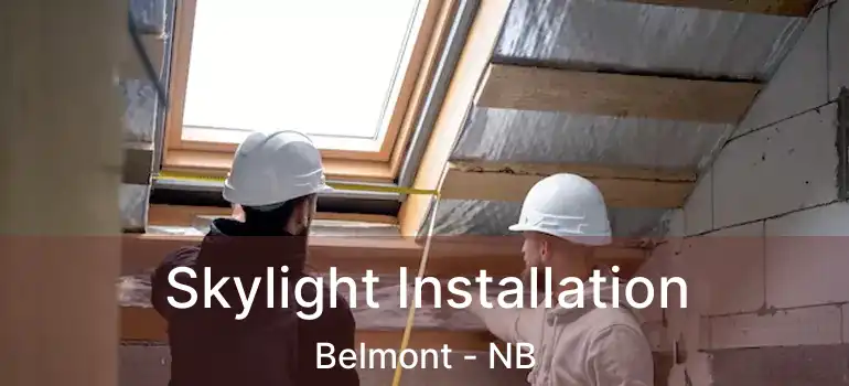  Skylight Installation Belmont - NB