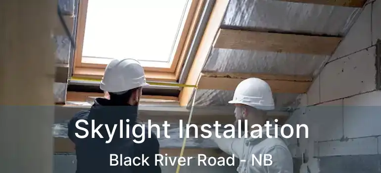  Skylight Installation Black River Road - NB