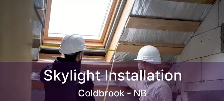 Skylight Installation Coldbrook - NB