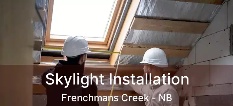  Skylight Installation Frenchmans Creek - NB