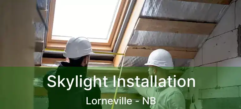 Skylight Installation Lorneville - NB