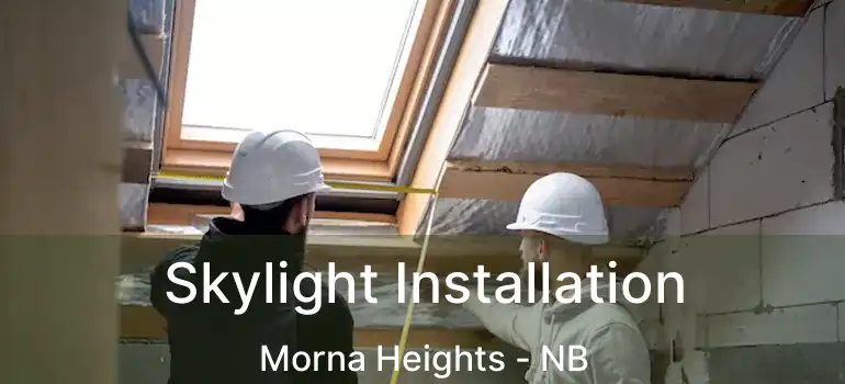  Skylight Installation Morna Heights - NB