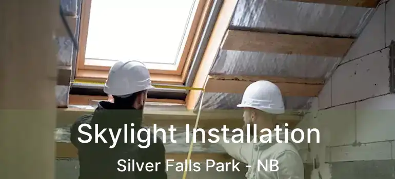  Skylight Installation Silver Falls Park - NB