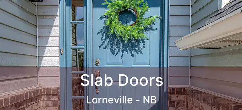  Slab Doors Lorneville - NB