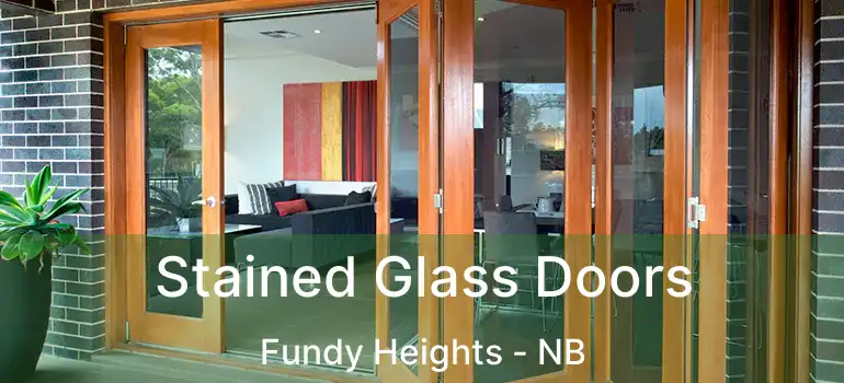  Stained Glass Doors Fundy Heights - NB