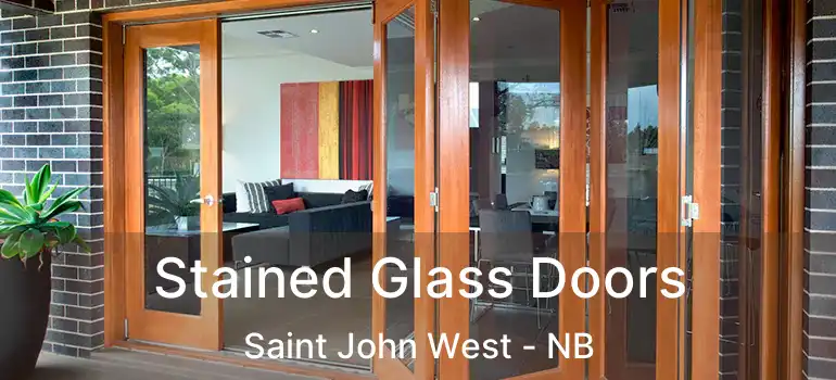  Stained Glass Doors Saint John West - NB