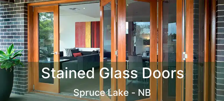  Stained Glass Doors Spruce Lake - NB