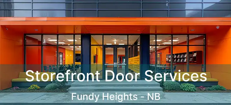 Storefront Door Services Fundy Heights - NB