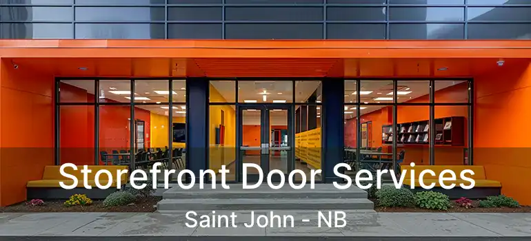  Storefront Door Services Saint John - NB
