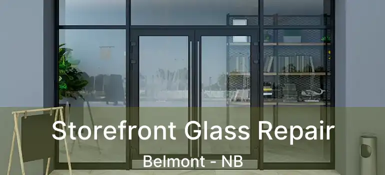  Storefront Glass Repair Belmont - NB