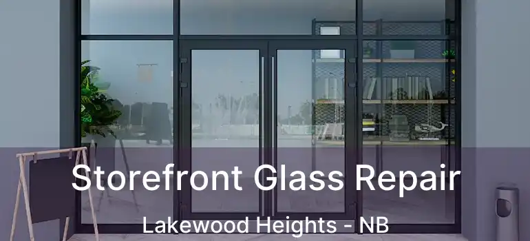  Storefront Glass Repair Lakewood Heights - NB