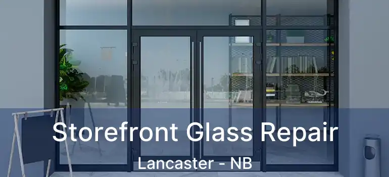  Storefront Glass Repair Lancaster - NB
