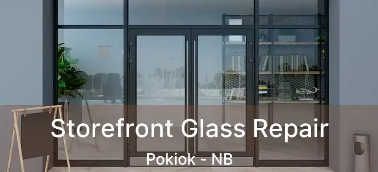  Storefront Glass Repair Pokiok - NB