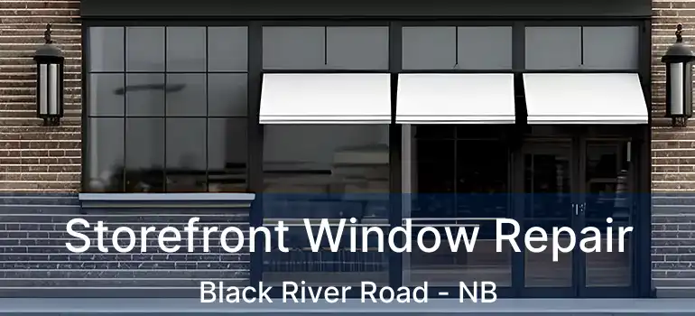  Storefront Window Repair Black River Road - NB