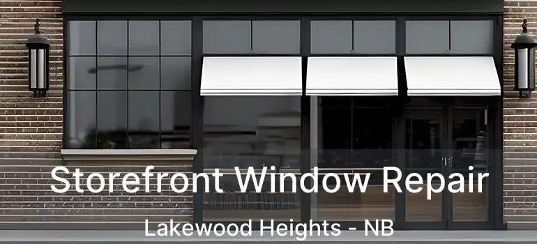  Storefront Window Repair Lakewood Heights - NB