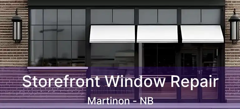  Storefront Window Repair Martinon - NB