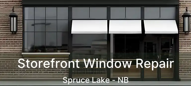  Storefront Window Repair Spruce Lake - NB