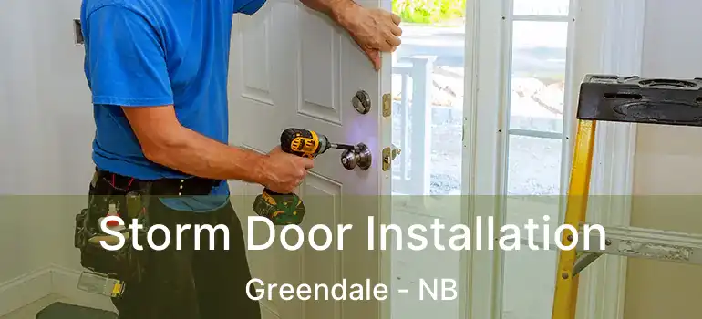  Storm Door Installation Greendale - NB