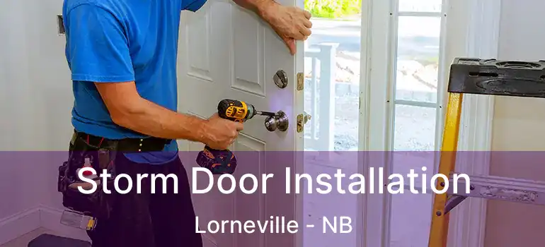  Storm Door Installation Lorneville - NB