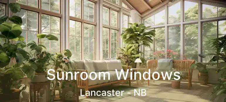  Sunroom Windows Lancaster - NB