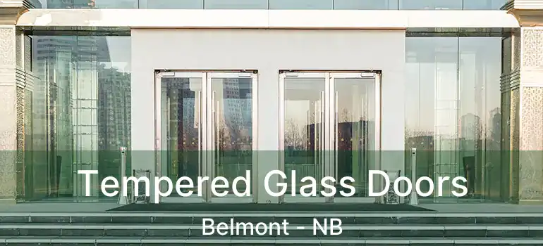  Tempered Glass Doors Belmont - NB
