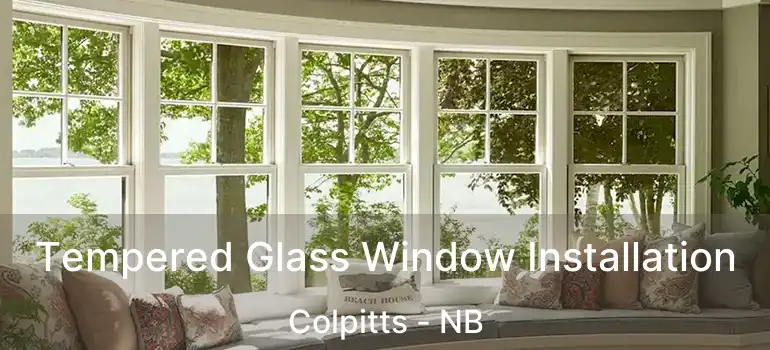  Tempered Glass Window Installation Colpitts - NB