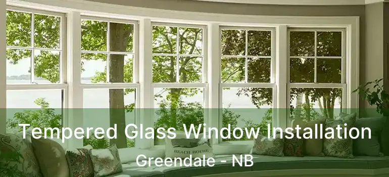  Tempered Glass Window Installation Greendale - NB