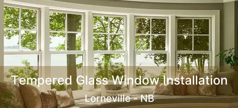  Tempered Glass Window Installation Lorneville - NB