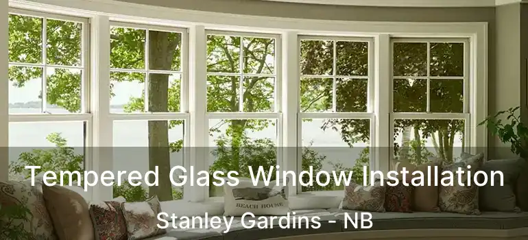  Tempered Glass Window Installation Stanley Gardins - NB