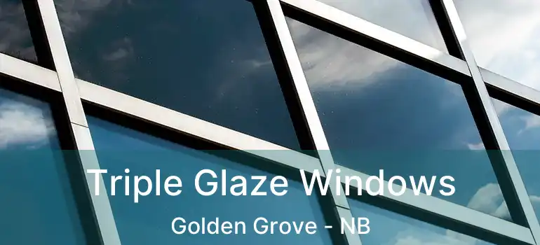  Triple Glaze Windows Golden Grove - NB