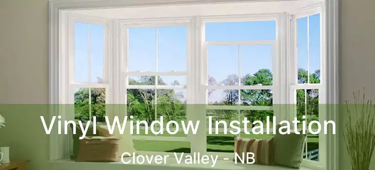  Vinyl Window Installation Clover Valley - NB