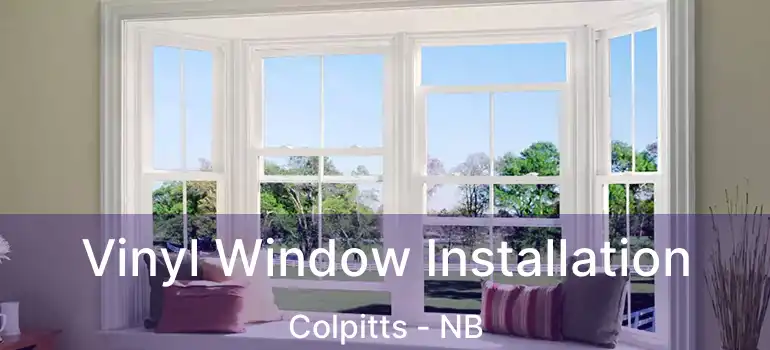  Vinyl Window Installation Colpitts - NB